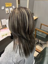 エニー 四条大宮(aNy)&nbsp;エッジの効いたハイライトデザイン