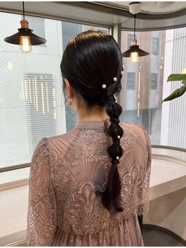 アール バイ ニーナ(R by NINA) 【’R Saya】お呼ばれヘア