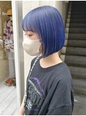 【Giblle.】ブルーラベンダーボブ