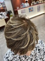 リノヘアー 札幌店(LINO HAIR)&nbsp;大人ショート/ハイライト