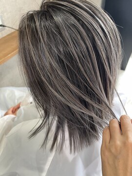 クリーム 大宮(CREAM) グレージュハイライトカラー