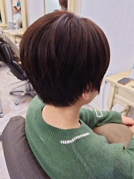 ヘア ジュレ ドゥ(hair jurer deux) 【ヘアジュレドゥ 古居】すっきりショートスタイル