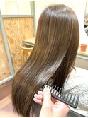 乾かしただけでまとまる髪質改善ストレート