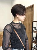 ショート×刈り上げ