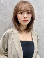 エジョン 三鷹店(Aejon) レイヤーロング/ヘルシースタイル/韓国ヘア/ベビーピンク/吉祥寺