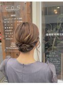 お呼ばれヘアアレンジお任せください