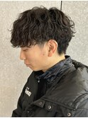 ツイストスパイラルパーマ波巻きスパイラルパーマ群馬太田眉毛