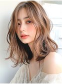 フェミニンロング/似合わせカット/ウェーブミディアム千葉津田沼