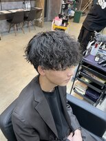 カーニー 上野(kearny) ツイストスパイラルパーマ/マッシュ/メンズパーマ