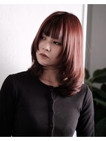 レクタ(recta) ウルフレイヤー レッドカラー チェリーレッド 赤髪 暖色カラー