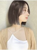 切りっぱなしボブ