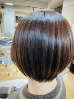 エモーション グラデーションボブラウンド