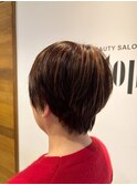マッシュショート×ハイライト
