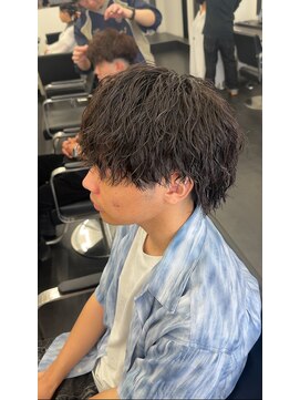 ドットトウキョウ 横浜店(dot.tokyo) 横浜　クルクルしない縦落ちパーマ
