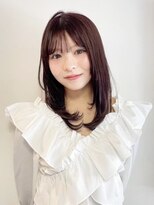 エミュ 中央駅店(eMu)&nbsp;ワインレッド×ミディアムレイヤー