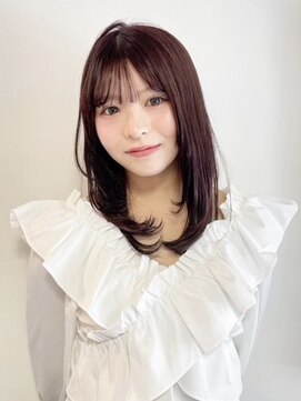 エミュ 中央駅店(eMu) ワインレッド×ミディアムレイヤー