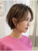 王道ショートボブ☆髪質改善ショート