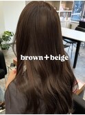 brown color/パーソナルカラー診断/骨格診断
