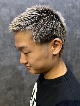 メロウ 神戸三宮(mellow) マレットショート / スキンフェード / メンズショート / 短髪