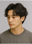 Haleニュアンスパーマスパイキーショートバーバーフェザーパーマ