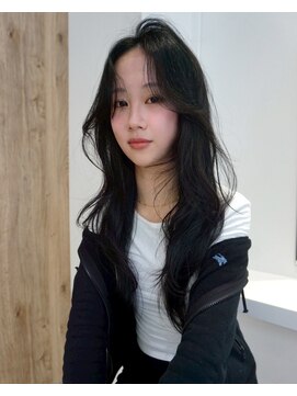 ディーンジェシー 栄店(DEAN JECY) アッシュグレージュカラーハイトーンカラー顔周りブリーチ