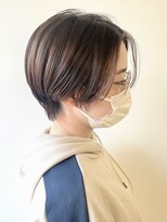 モリオフロムロンドン 松戸店(Morio from London) 【松戸 アイダ】前下がりハンサムショート/前髪なしショート