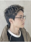 刈り上げなしスパイキーショート
