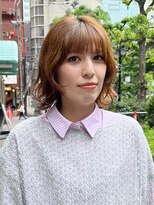 ナック ウメダ(knack UMEDA) 丸みボブ×極細ハイライトカラー【阪急梅田】