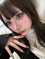 シックス バイ インク 渋谷(SIX by INK.)&nbsp;ダークブルー/デジタルパーマ/ワンホンレイヤー[渋谷]