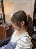 顔周りカット