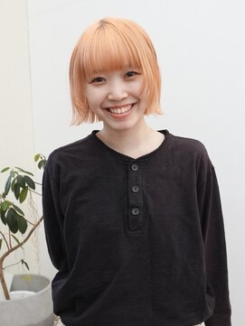 パークレーン アイス イヴェン アネックス(PARK LANE ICI yeven.anx) 夏カラーを楽しむハイトーン×インナーカラー顔周りレイヤーYUKI