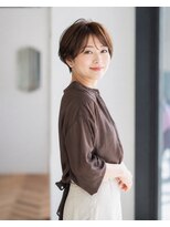 バグズ ヘアデザイン 桔梗が丘店(Baguz HAIR DESIGN)&nbsp;大人美人ショート×丸みショート×小顔