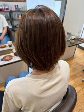 ヴァンカウンシル 清須店(VANCOUNCIL) 【30代40代の大人ショート】くびれミディアムヘア柔らか質感#1