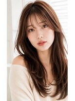 ヘアーエボリューション&nbsp;シアーベージュロングレイヤー