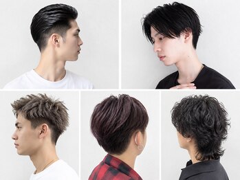 カトレア ストリート店の写真/メンズ専用ブース完備◎ 周りを気にせずリラックスした時間をお過ごしください。【神栖/メンズカット】