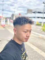アレーズバイベニボンズ(Alaise by Beni,Bond's)&nbsp;スキンフェード×パーマアップバング