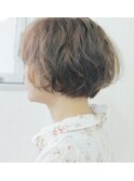 大人かわいいナチュラルショートボブ♪