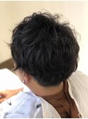 ランダムでパーマスタイル