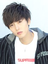 リップス 池袋(LIPPS)&nbsp;スパイラルパーマショートレイヤーソフトツーブロックマッシュ