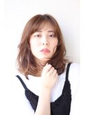ほつれウェーブでカジュアルミディ♪