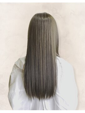 モッズヘア 足利(mod'hair) 20代30代40代/グレージュ/透明感/髪質改善/艶感ストレート