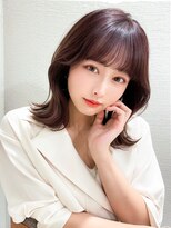 ラルユー 金山(LallYou)&nbsp;前髪/ラベンダーカラー/イメチェン/くびれミディ/春カラー