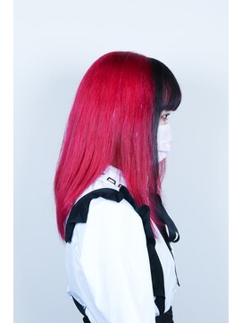 クリップ ジョイント ゴッド(CLIP JOINT GOD) 赤ピンク×黒