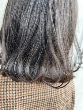 アチーブ ヘア デザイン(achieve hair design) #ボブ#グレージュ#透明感#外ハネ#大人かわい#透け感#アッシュ