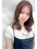 《大人気！韓国風パーマ♪》前髪カット+前髪パーマor顔まわりパーマ　若葉台