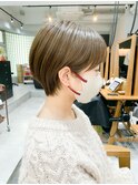 【横浜】耳掛け丸みショート