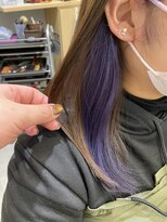 トゥルース(hair&eyelash Truth)&nbsp;【Truth】パープルカラー/イヤリングカラー/デザインカラー