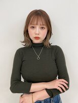 サンドシーン(sand scene) 20代30代40代丸みショートボブマッシュ前下がりレイヤー