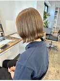 ミルクティーブラウンケアブリーチ