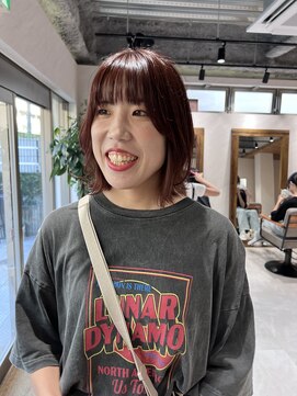 アドア 横浜(ADORE) 【ADORE横浜】ピンクベージュ×ボブレイヤー